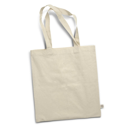 Recycled Cotton Tote Bags Natural